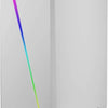 Gabinete Gamer Aerocool Mid Tower Rgb Cylon Com lateral acrílico Branco - Pn 67630 Truedata