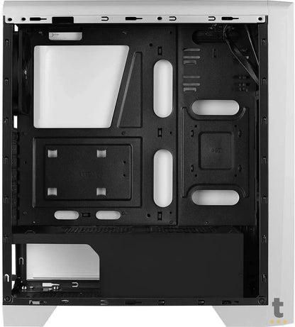 Gabinete Gamer Aerocool Mid Tower Rgb Cylon Com lateral acrílico Branco - Pn 67630 Truedata