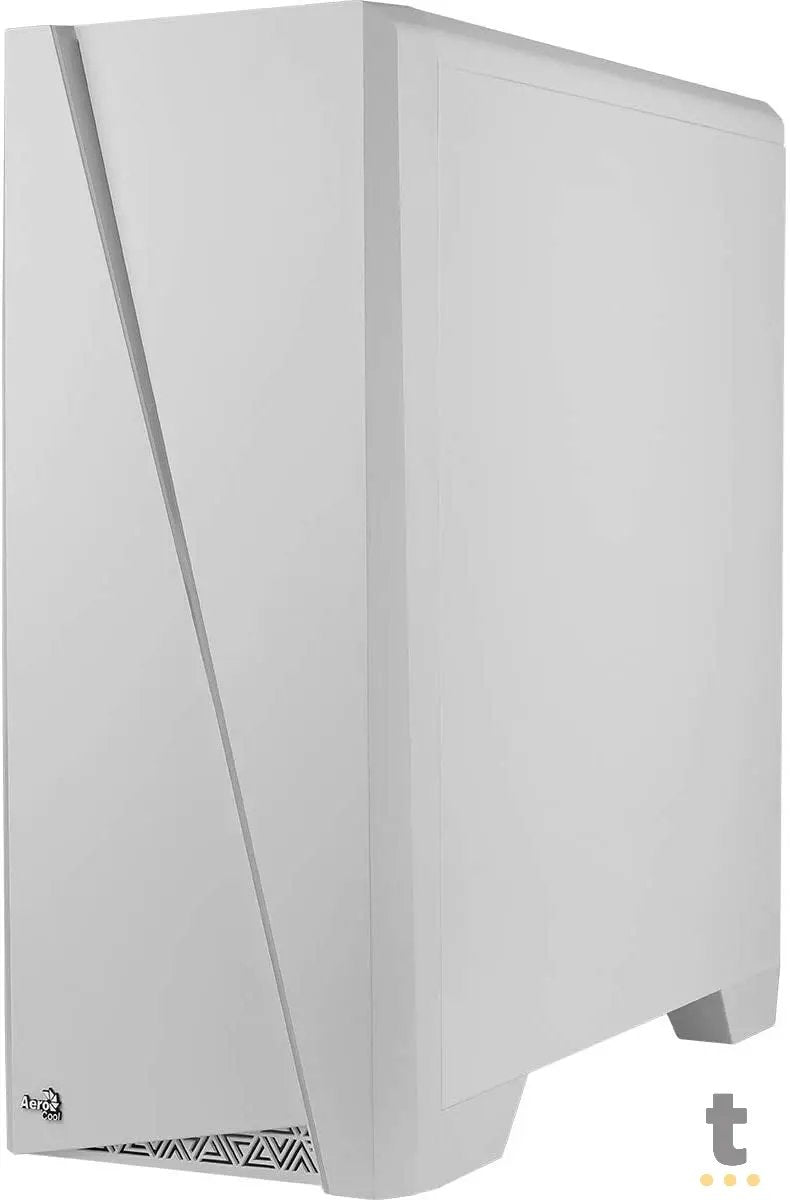 Gabinete Gamer Aerocool Mid Tower Rgb Cylon Com lateral acrílico Branco - Pn 67630 Truedata