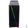 Gabinete Gamer Aerocool Mid Tower Rgb Cylon Com lateral acrílico Preto - Pn 63858 Truedata