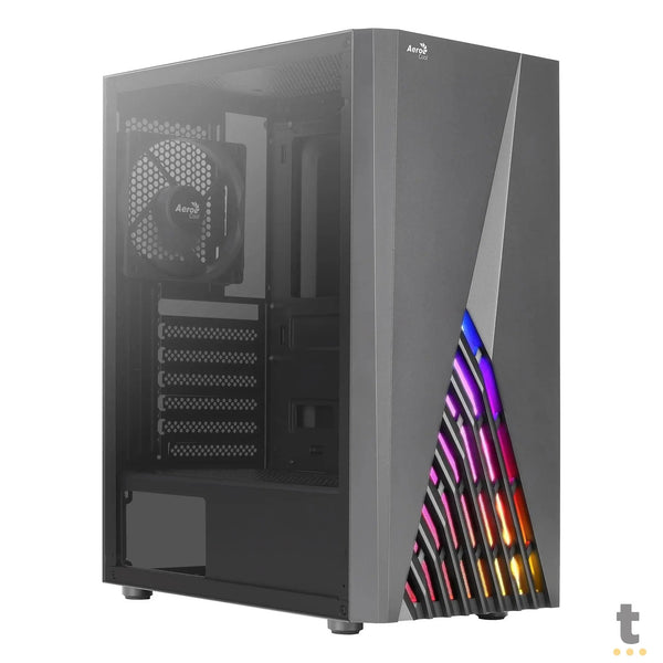 Gabinete Gamer Aerocool Mid Tower Rgb Delta V1 Preto - 78109