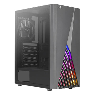 Gabinete Gamer Aerocool Mid Tower Rgb Delta V1 Preto - 78109