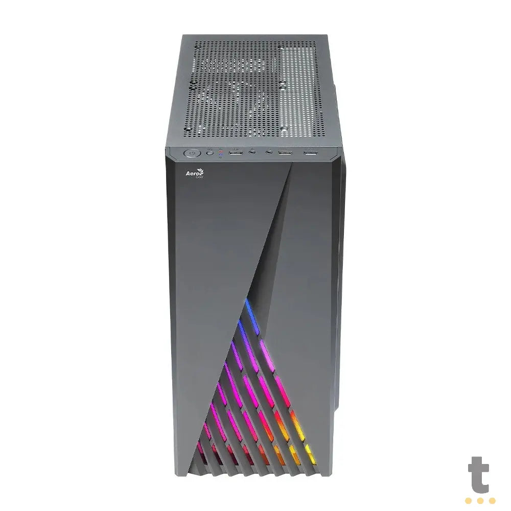 Gabinete Gamer Aerocool Mid Tower Rgb Delta V1 Preto - 78109 Truedata