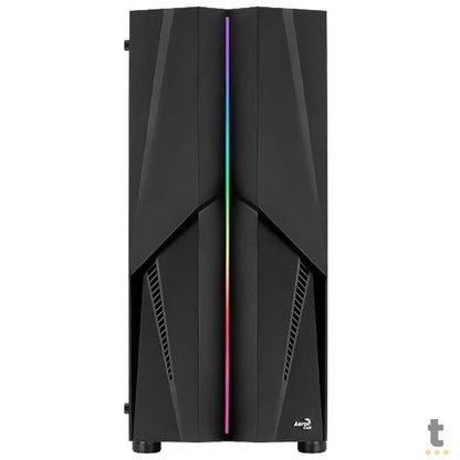 Gabinete Gamer Aerocool Mid Tower Rgb Mecha Com lateral em Vidro Temperado - Pn 72998 Truedata