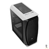 Gabinete Gamer Aerocool Mini Tower Aero One Branco Com Painel Vidro Temperado - Pn 70162 Truedata
