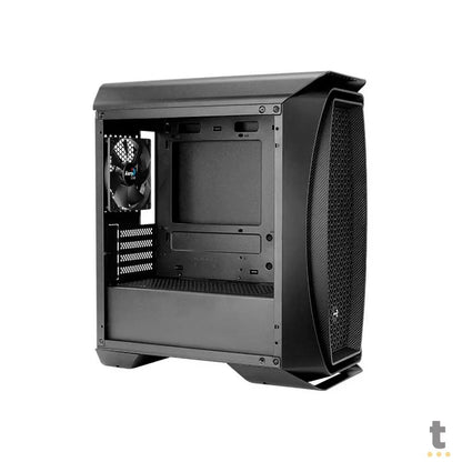 Gabinete Gamer Aerocool Mini Tower Aero One Mini Preto Com Painel Vidro Temperado - 70161 Truedata