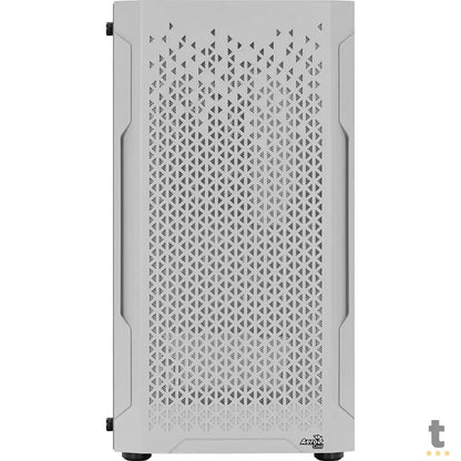 Gabinete Gamer Aerocool Mini Trinity Com lateral em Vidro Temperado Branco - 73881 Truedata