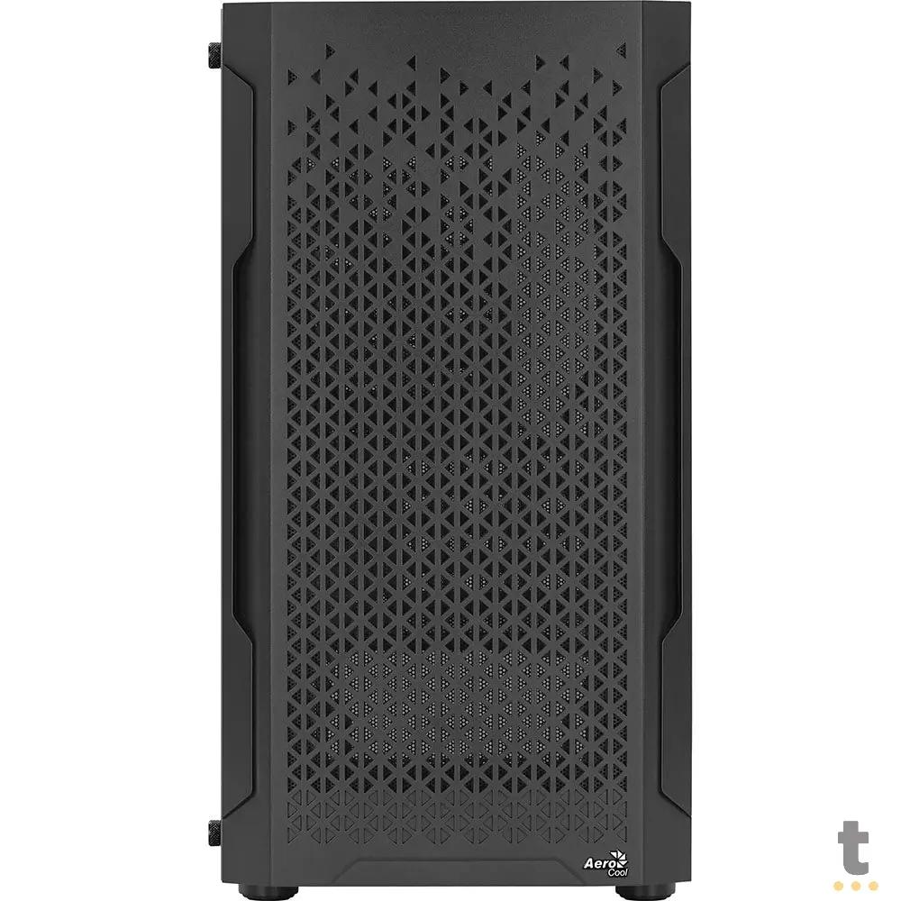 Gabinete Gamer Aerocool Mini Trinity Com lateral em Vidro Temperado Preto - 73880 Truedata