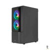 Gabinete Gamer Aerocool Quantum V2 Mid Tower C/ Fan Rgb e lateral em Vidro Temperado - Pn 73875 Truedata