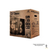 Gabinete Gamer C3Tech Aquarius Mid Tower C/ Frente e Lateral em Vidro Temperado e RGB S/ Fonte Preto - MT-G810BK Truedata
