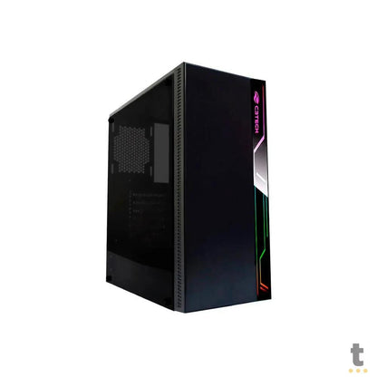 Gabinete Gamer C3Tech Mid Tower Rgb Com lateral acrílico - MT-G400BK Truedata