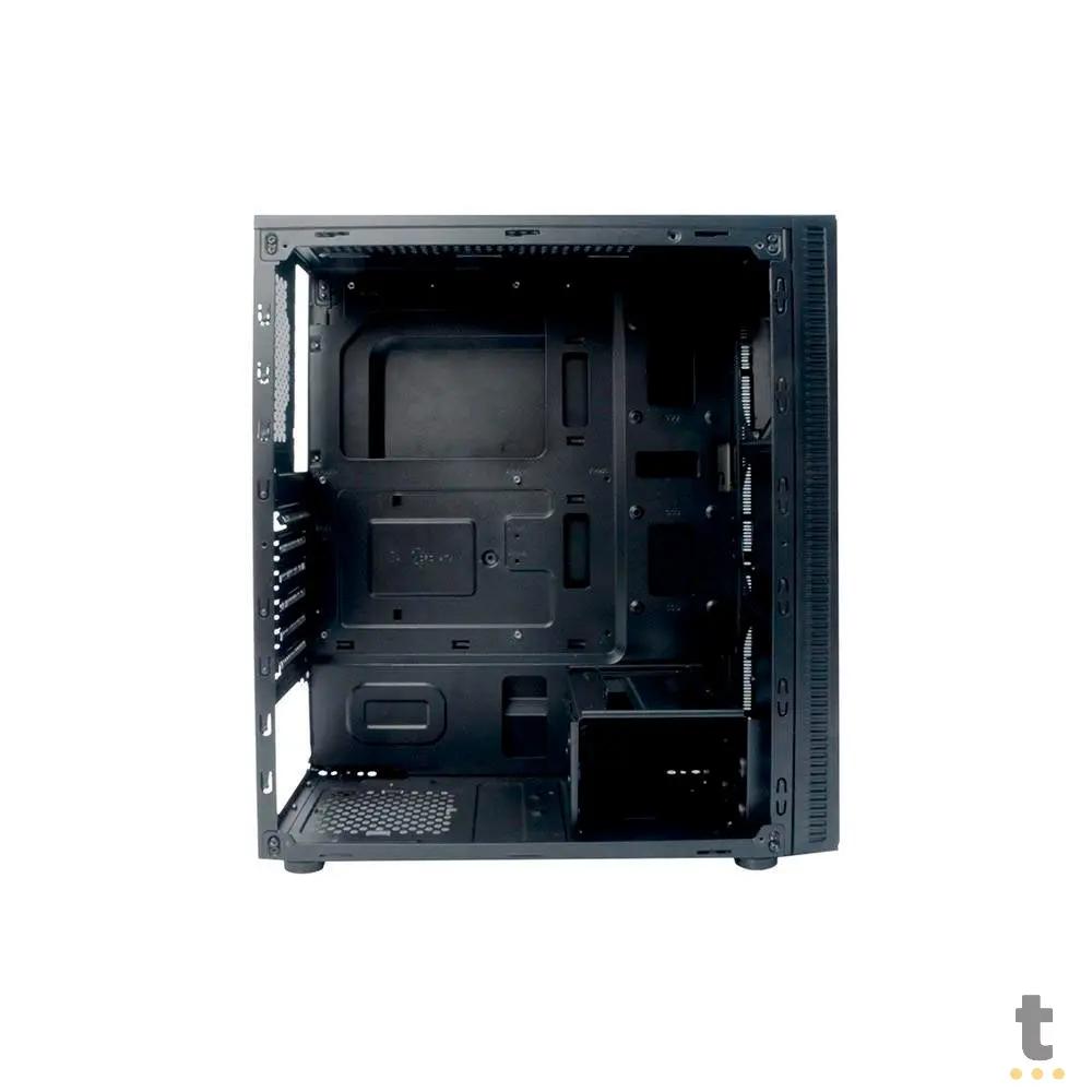 Gabinete Gamer C3Tech Mid Tower Rgb Com lateral acrílico - MT-G400BK Truedata