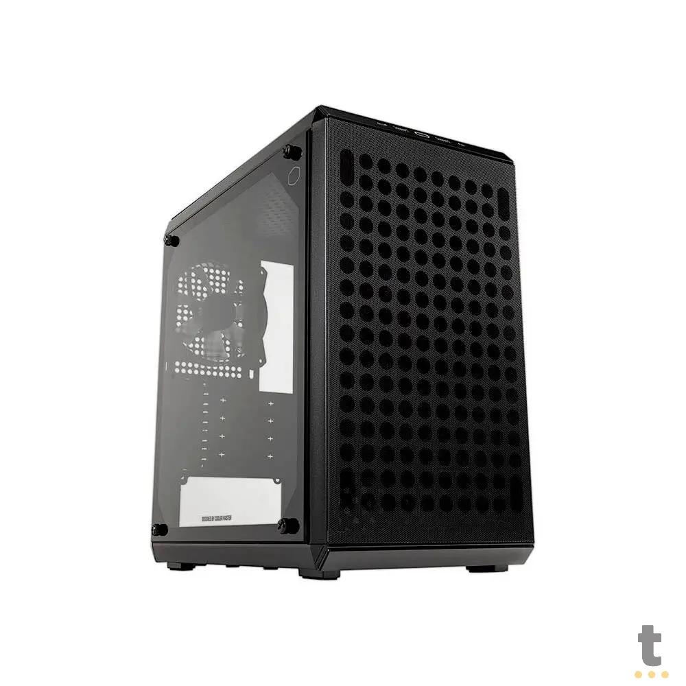 Gabinete Gamer Cooler Master Masterbox Q300L V2 Preto Com Lateral em Vidro Temperado - MCB-Q300LV2-KGNN-S00 Truedata