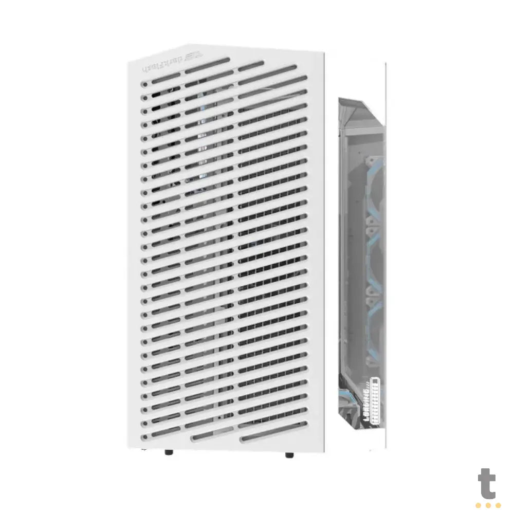Gabinete Gamer Darkflash Atx DY470 Branco Com Lateral e Frente em Vidro Temperado ARGB - DY470 ARGB White Truedata