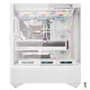Gabinete Gamer Darkflash Mid Tower Atx DY460 Branco Com Lateral e Frente em Vidro Temperado ARGB - DY460 ARGB White Truedata