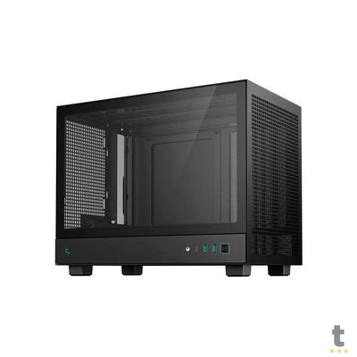 Gabinete Gamer Deepcool Mini Tower CH160 Preto Com Lateral em Vidro Temperado S/Fans - R-CH160-BKNGI0-G-1