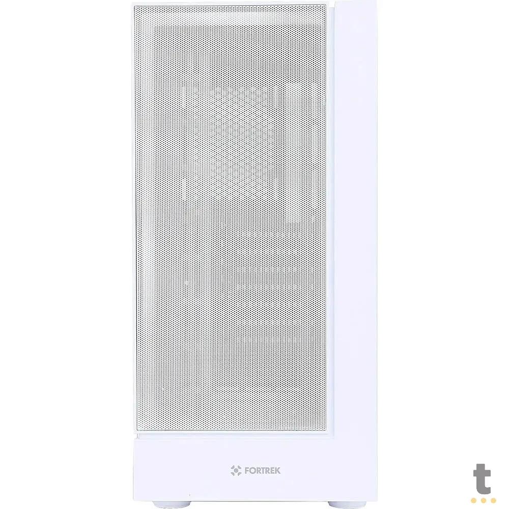 Gabinete Gamer Fortrek Cruiser Mid Tower C/ Fan Rgb e Lateral em Acrilico Branco - 80257 Truedata