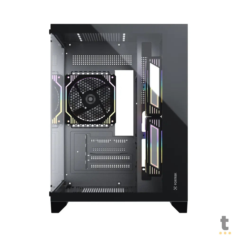 Gabinete Gamer Fortrek Mid Tower Clarity C/ Lateral Em Vidro Temperado Preto - 83456 Truedata