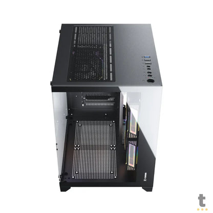 Gabinete Gamer Fortrek Mid Tower Clarity C/ Lateral Em Vidro Temperado Preto - 83456 Truedata