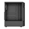 Gabinete Gamer Gamdias Mid Tower Aura GC7 Preto Com Lateral em Vidro Temperado + 3 Fans ARGB Truedata