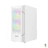 Gabinete Gamer Gamdias Mid Tower Aura GC7 WH Branco Com Lateral em Vidro Temperado + 3 Fans ARGB Truedata