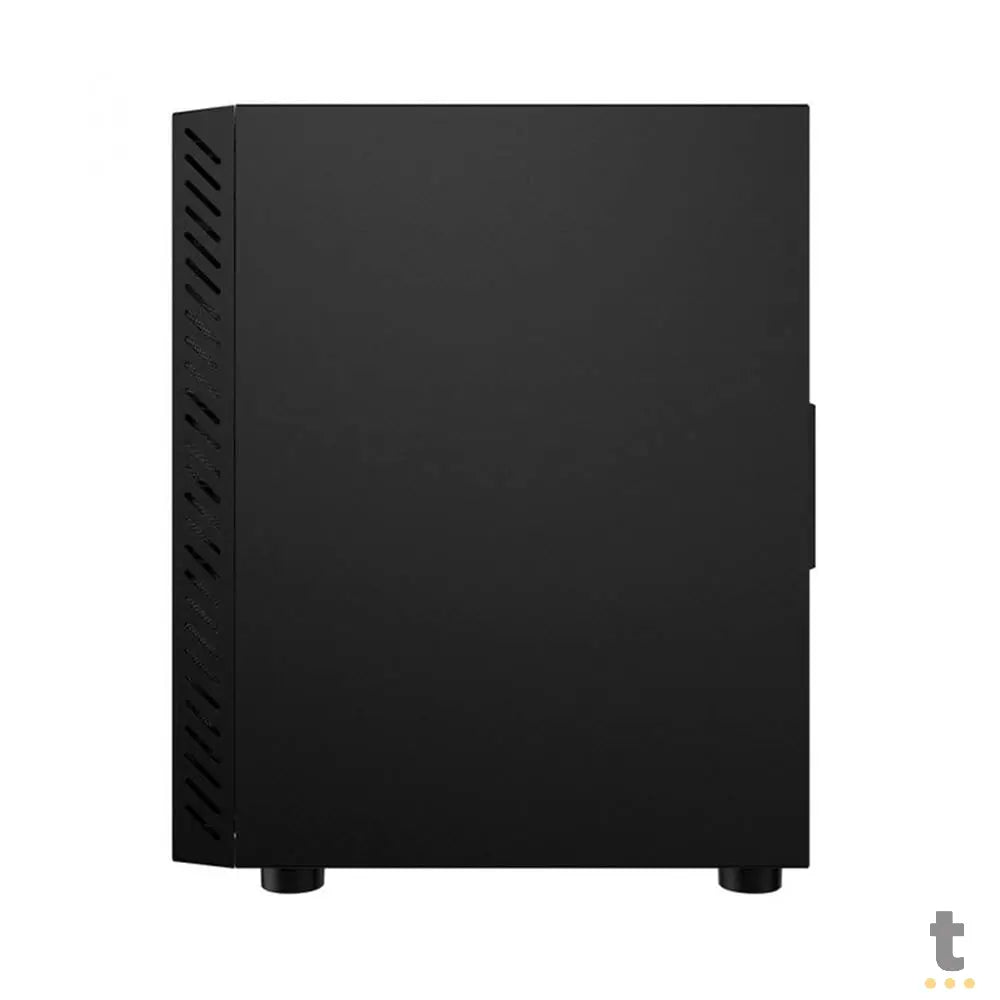 Gabinete Gamer PCYes Bolter Black Vulcan C/ Lateral em Vidro Temperado Preto - GBBVPBR Truedata