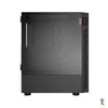 Gabinete Gamer PCYes Bolter Black Vulcan C/ Lateral em Vidro Temperado Preto - GBBVPBR Truedata
