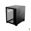 Gabinete Gamer PCYes Mid Tower Forcefield Preto Com Lateral e Frente em Vidro Temperado - GFFBVP Truedata