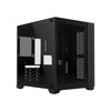 Gabinete Gamer PCYes Mid Tower Forcefield Preto Com Lateral e Frente em Vidro Temperado - GFFBVP Truedata