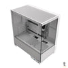 Gabinete Gamer PCYes Mid Tower Forcefield TWR White Ghost Branco Com Lateral e Frente em Vidro Temperado - GFFTWRWG Truedata