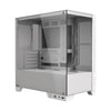 Gabinete Gamer PCYes Mid Tower Forcefield TWR White Ghost Branco Com Lateral e Frente em Vidro Temperado - GFFTWRWG Truedata
