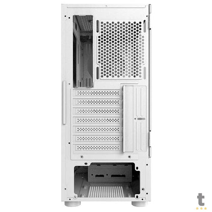Gabinete Gamer PCYes Mid Tower Set White Ghost Branco Com Lateral em Vidro Temperado - GSWGPBR Truedata