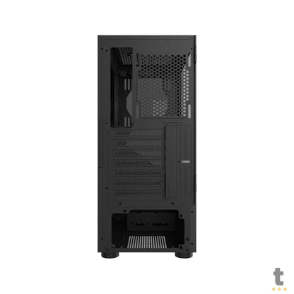 Gabinete Gamer PCYes Set Black Vulcan C/ Lateral em Vidro Temperado Preto - GSBVPBR Truedata