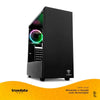 Gabinete Gamer T-Dagger Mid Tower Cube Black Preto Com Lateral em Vidro Temperado - T-TGC305B Truedata