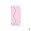 Gabinete Gamer T-Dagger Mid Tower P03P Com Lateral em Acrílico Rosa - TGC-P03P Truedata