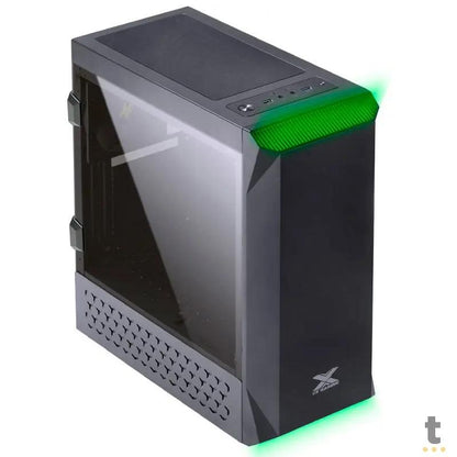 Gabinete Gamer VX Gaming Borealis Rgb Preto Com Lateral em acrílico - 32296 Truedata