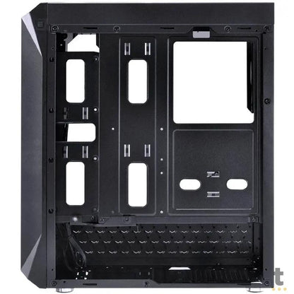 Gabinete Gamer VX Gaming Borealis Rgb Preto Com Lateral em acrílico - 32296 Truedata