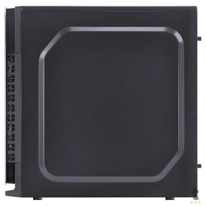 Gabinete Gamer VX Gaming Crater Com Lateral em Acrílico C/ 2x Fan 120mm Led Red - 29834 Truedata