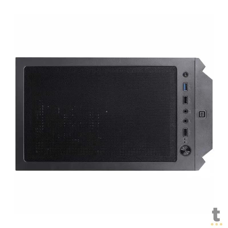 Gabinete Gamer VX Gaming Feux Rgb Preto Com Lateral em Acrílico - 36267 Truedata