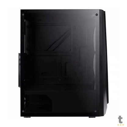 Gabinete Gamer VX Gaming Feux Rgb Preto Com Lateral em Acrílico - 36267 Truedata