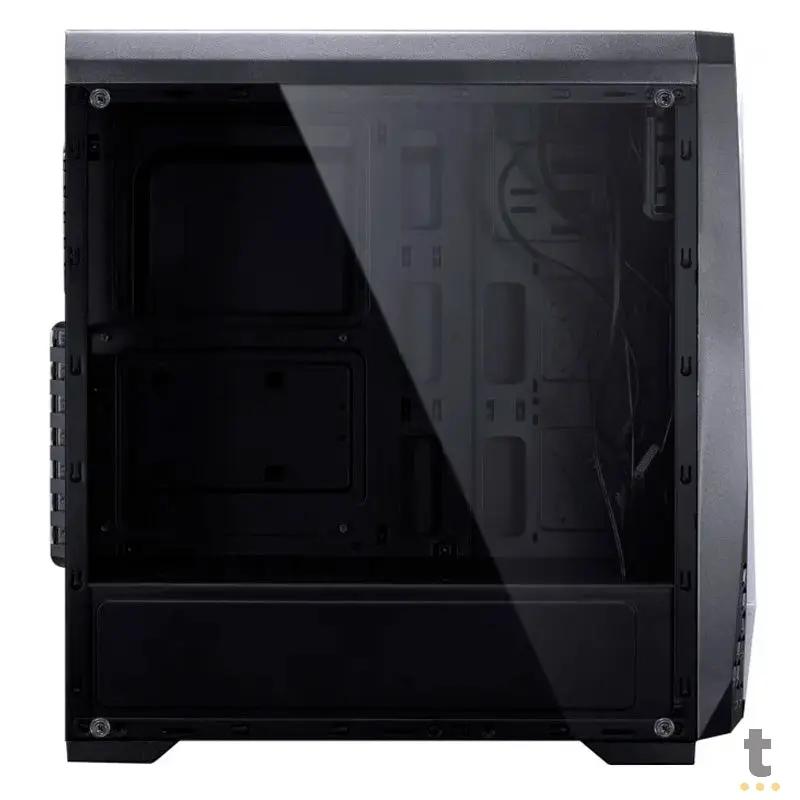 Gabinete Gamer VX Gaming Lynx Preto Com Lateral em acrílico e rgb - 30892 Truedata