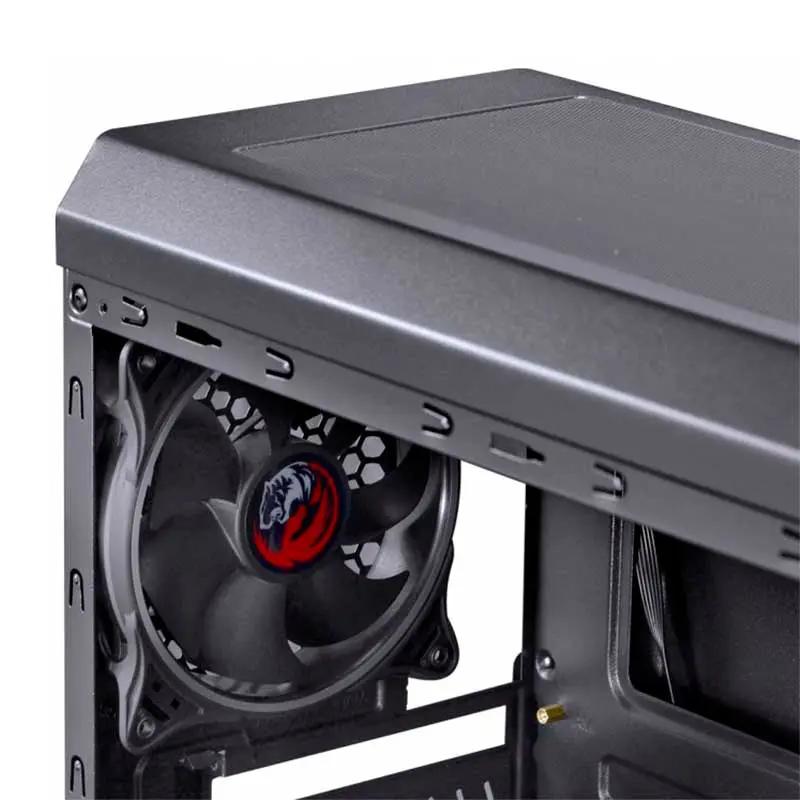 Gabinete Gamer VX Gaming Pyxis Rgb Preto Com Lateral em acrílico em Dobradiça - 30893 Truedata