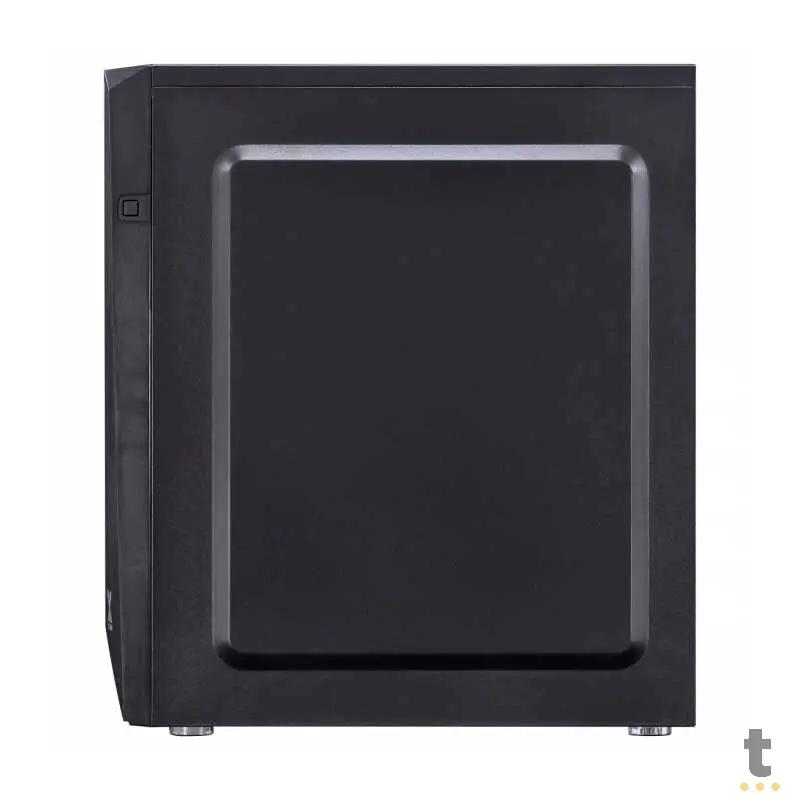 Gabinete Gamer VX Gaming Pyxis Rgb Preto Com Lateral em acrílico em Dobradiça - 30893 Truedata