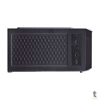 Gabinete Gamer VX Gaming Pyxis Rgb Preto Com Lateral em acrílico em Dobradiça - 30893 Truedata