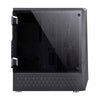 Gabinete Gamer VX Gaming Pyxis Rgb Preto Com Lateral em acrílico em Dobradiça - 30893 Truedata