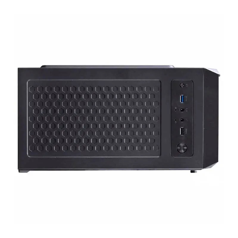 Gabinete Gamer VX Gaming Pyxis Rgb Preto Com Lateral em acrílico em Dobradiça - 30893 Truedata