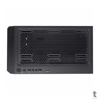 Gabinete Gamer VX Gaming Scorpius Frontal com Fita Led Rgb Preto Com Lateral em Vidro Temperado - 36668 Truedata