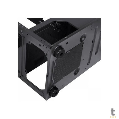 Gabinete Gamer VX Gaming Vaux Preto Com Lateral em Vidro Temperado - 36257 Truedata