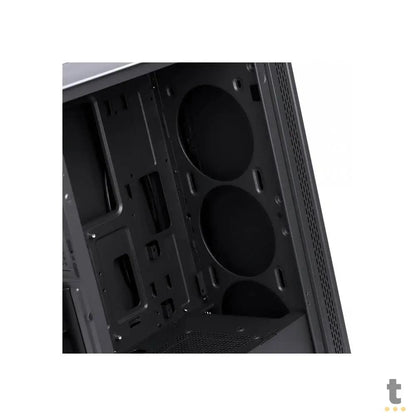 Gabinete Gamer VX Gaming Vaux Preto Com Lateral em Vidro Temperado - 36257 Truedata