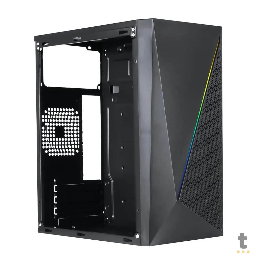 Gabinete Gamer Vinik Murk C/ Lateral em Acrílico - GGMACBK Truedata